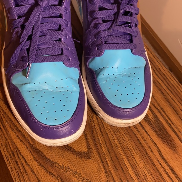 Air Jordan Retro One Purple/Gamma Blue - Picture 4 of 6